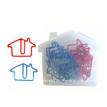 House Paper Clip in Plastic Box Packing